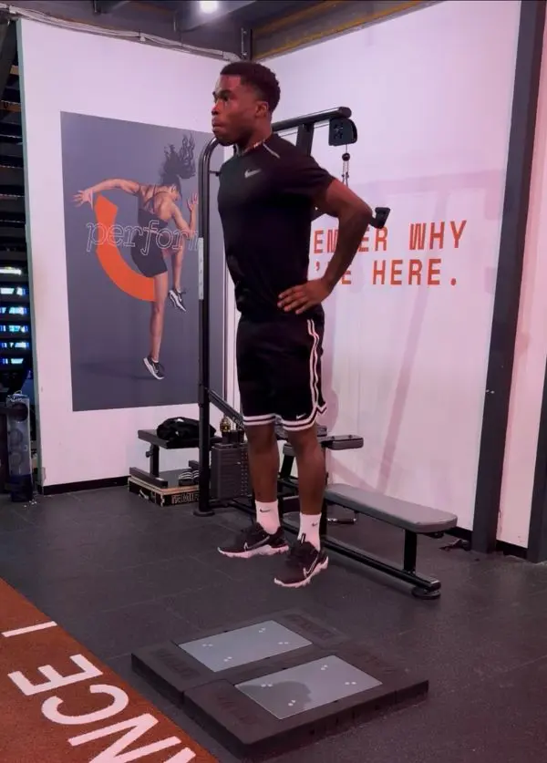 VALD Performance testing in Manchester at I-Physio Health & Performance for elite athlete assessment and symmetry tracking.